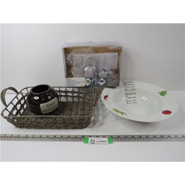 Safety Glow & Go Monitoring System (unknown completion) - Basket - Bowl