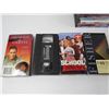 Image 3 : (7) DVD (action - adult - comedy) - Wii Sports Game - (4) VHS Tapes (adult) Cassette Tapes