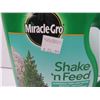 Image 2 : (2) Miracle Grow - Shake & Feed Fruit & Vegetable Fertilizer & Flowers & Shrubs