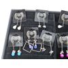 Image 4 : (10) Pair of Earrings - Case for Jewelry