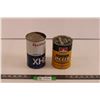 Image 1 : (2) 1L Motor Oil Cans (1 Full, Gulflube & Petro-Canada)