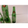 Image 4 : (5) Vintage Empty 7-Up Bottles