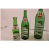 Image 6 : (5) Vintage Empty 7-Up Bottles