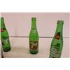 Image 7 : (4) Vintage Empty 7-Up Bottles + Empty Vintage Crush Bottle, & Empty Australian Foster's Lager Can