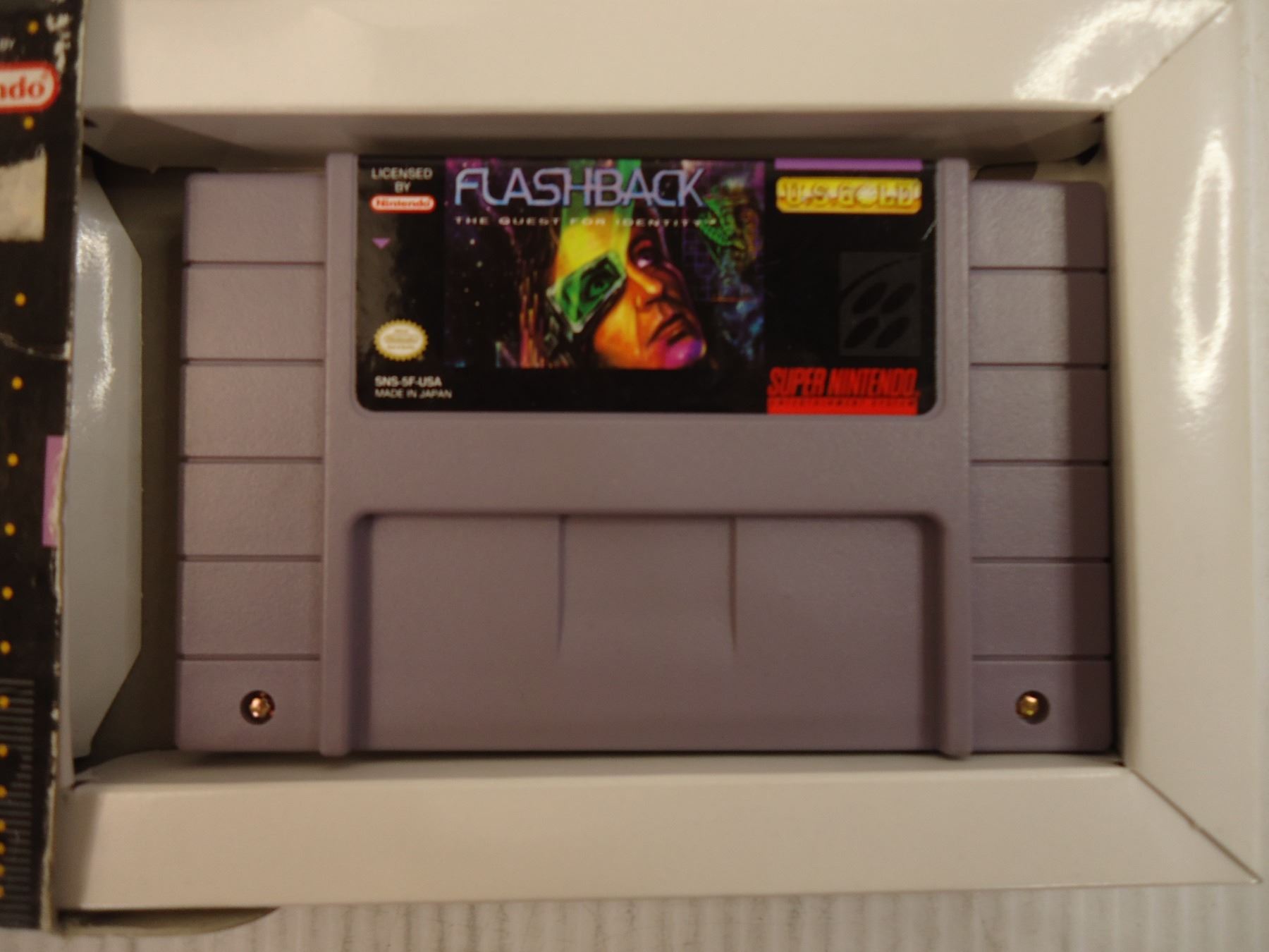 Flashback-Super Nintendo Game-Original Box, Manual, and Inserts ...
