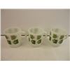 Image 2 : (3) Atomic Green Fire King Mugs