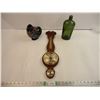 Image 1 : Barometer, MP Gurgling Jug, and Green Bottle
