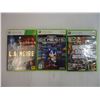 Image 2 : (5) X-Box 360 Games- Titles in Pictures