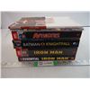 Image 1 : Assorted Graphic Novels- Iron Man 1 and 2, Avengers Vol.1, Batman Knightfall, Marvel civil war, Axe 
