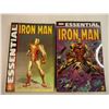 Image 4 : Assorted Graphic Novels- Iron Man 1 and 2, Avengers Vol.1, Batman Knightfall, Marvel civil war, Axe 
