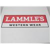 Image 6 : Cowboy Hat in Lammes Western Wear Hat Box (dirty - size 7 1/8")