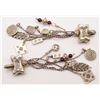 Image 1 : 2-UNIQUE STERLING PENDANTS WITH CHARM