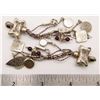 Image 5 : 2-UNIQUE STERLING PENDANTS WITH CHARM
