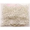 Image 1 : JEWELRY MAKING LOT: BAG OF 925 CIRCULAR JEWELRY