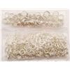 Image 2 : JEWELRY MAKING LOT: BAG OF 925 CIRCULAR JEWELRY