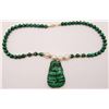 Image 4 : MARCASITE BEADED NECKLACE WITH GOLD FILLED