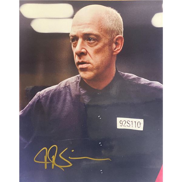 J K Simmons signed photo