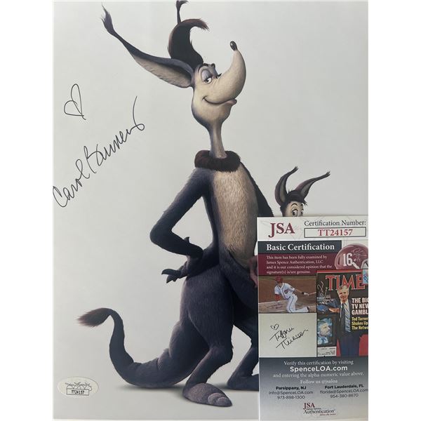 Carol Burnett signed Sour Kangaroo movie photo (JSA)