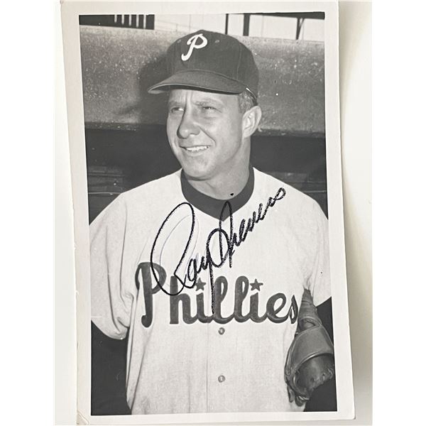 Philadelphia Phillies Roy Sievers signed photo
