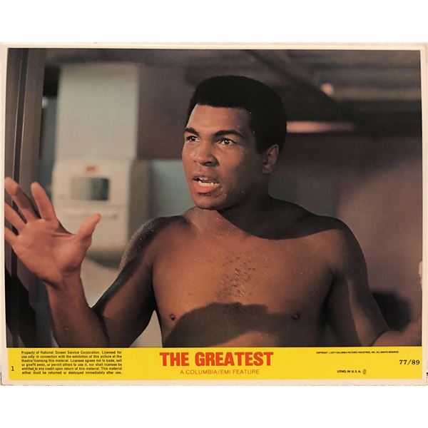 The Greatest original 1977 vintage mini lobby card