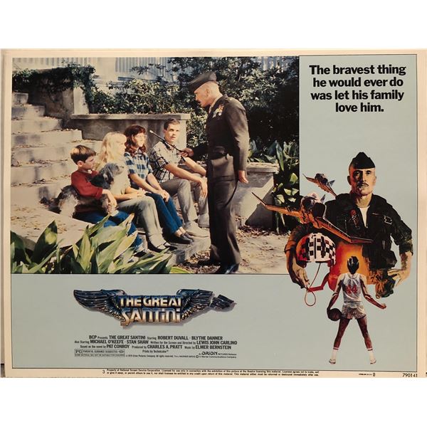 The Great Santini original 1979 vintage lobby card