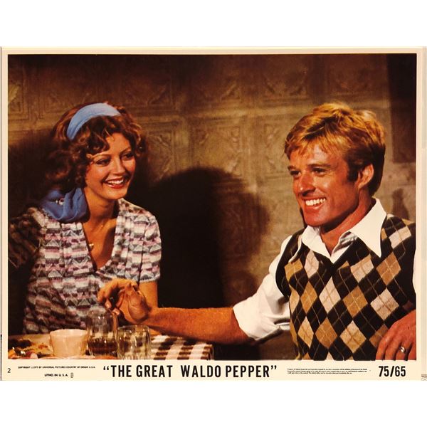 The Great Waldo Pepper original 1975 vintage mini lobby card
