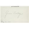 Image 1 : Grace Coolidge signature cut
