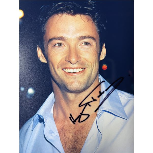 Hugh Jackman signed photo