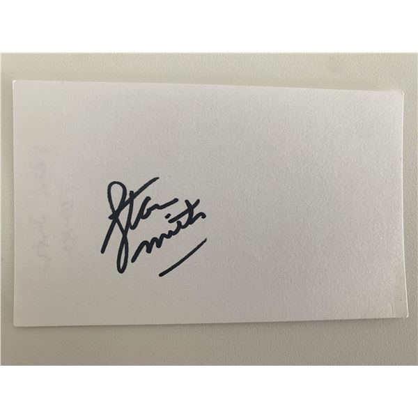 Tennis Star Stan Smith original signature