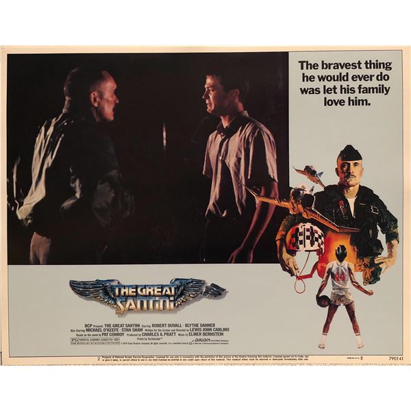 The Great Santini original 1979 vintage lobby card