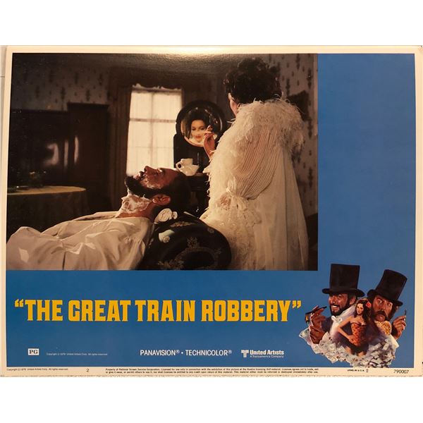 The Great Train Robbery original 1979 vintage lobby card