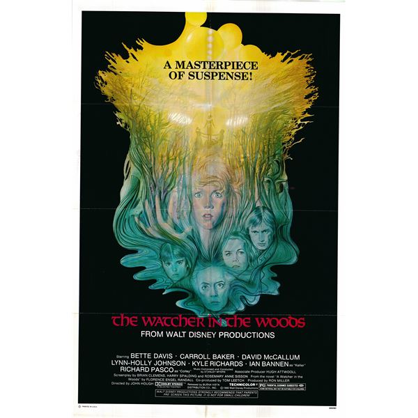 The Watcher in the Woods original 1980 vintage movie poster