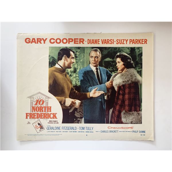 10 North Frederick 1958 vintage lobby card