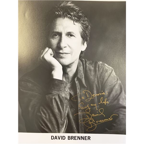 David Brenner signed photo