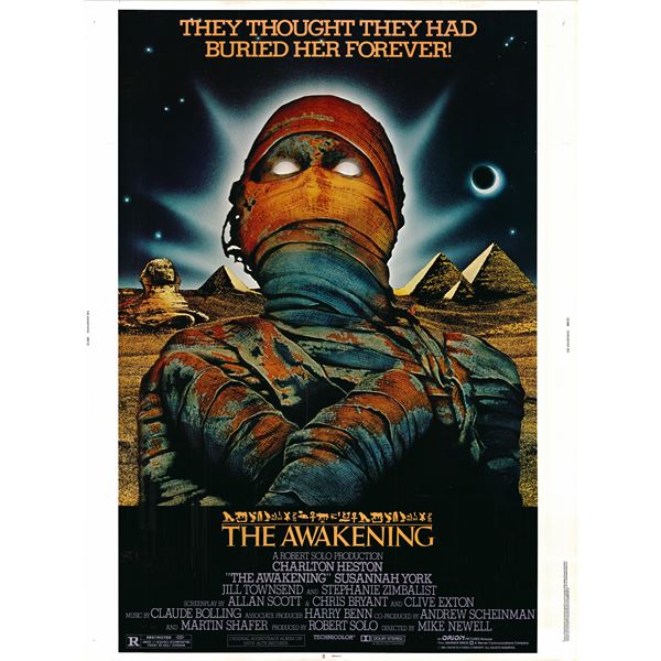 The Awakening original 1980 vintage one sheet movie poster