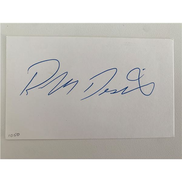 Robert Desiderio original signature