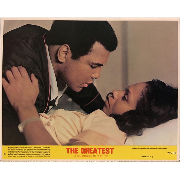The Greatest original 1977 vintage mini lobby card