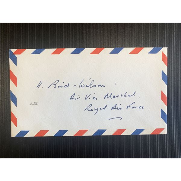 Harold Bird-Wilson signed first day cover