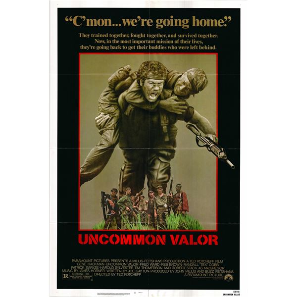 Uncommon Valor original 1983 vintage movie poster
