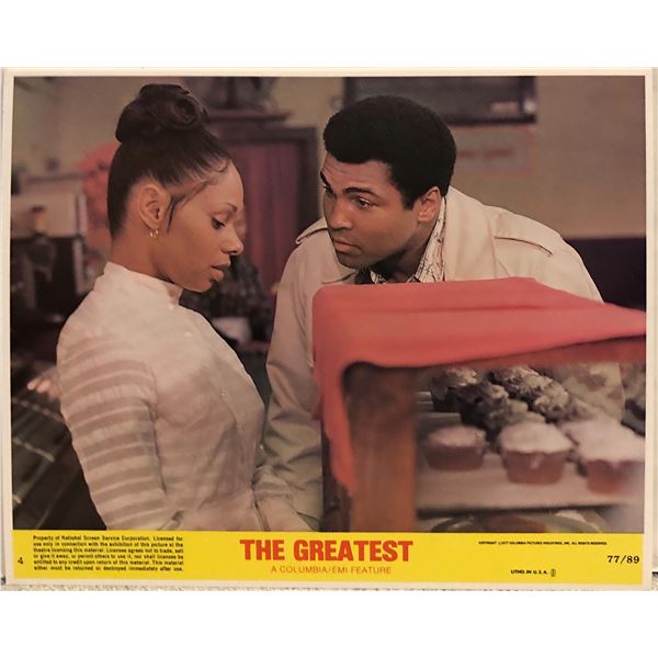 The Greatest original 1977 vintage mini lobby card