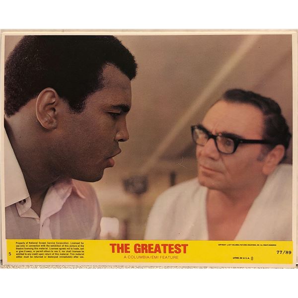 The Greatest original 1977 vintage mini lobby card
