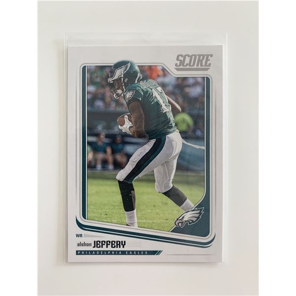 2018 PANINI SCORE #262 ALSHON JEFFREY CARD
