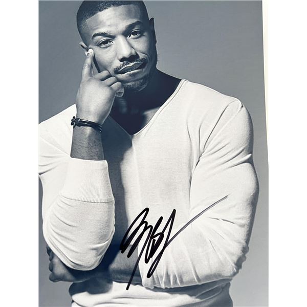 Michael B. Jordan signed photo