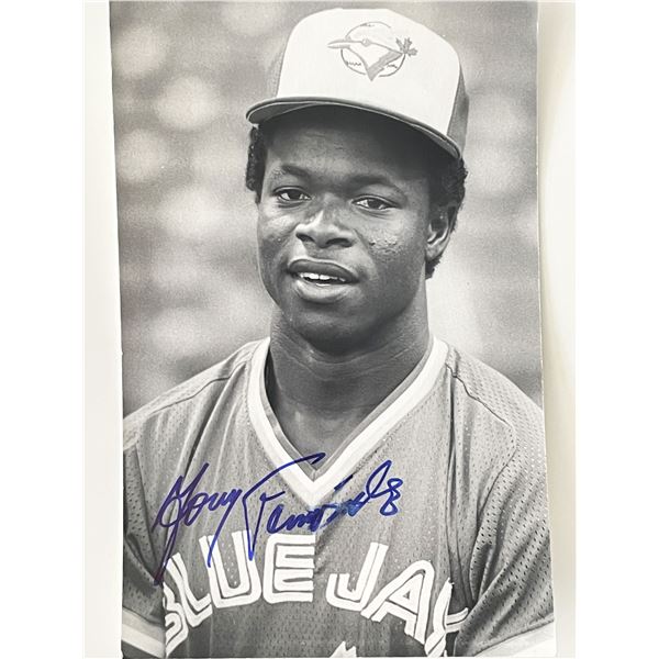 Toronto Blue Jays Tony Fernandez signed photo