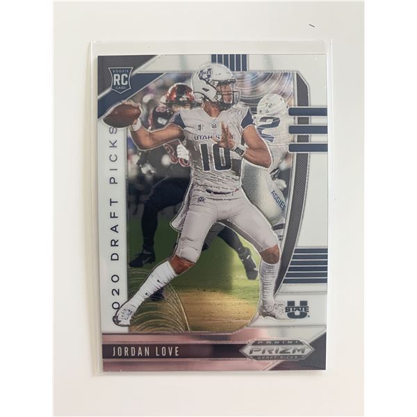 2020 PANINI PRIZM DRAFT PICKS #148 JORDAN LOVE CARD