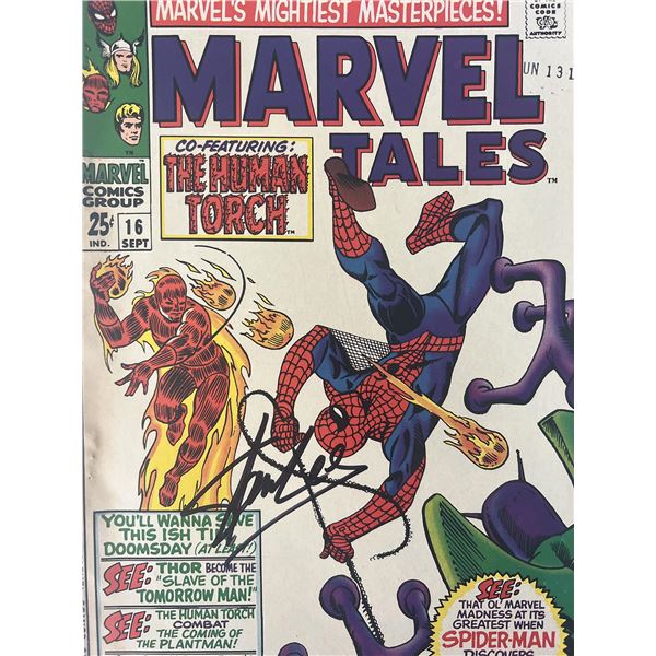 Stan Lee signed comic book