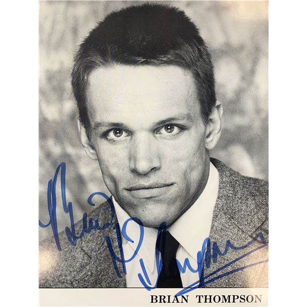 Brian Thompson signed photo