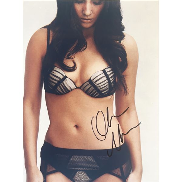 Olivia Munn signed photo