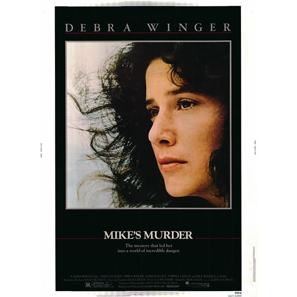 Mike's Murder original 1984 vintage one sheet movie poster