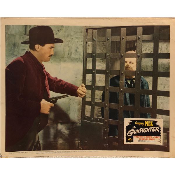 The Gunfighter original 1950 vintage lobby card